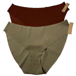 SKIMS Naked Bikini Brief Lot of 2 Desert Saffron Large